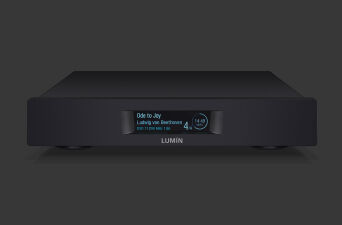 Lumin D3 - odtwarzacz strumieniowy plików audio, streamer. DSD, MQA, Tidal, Qobuz, Spotify.