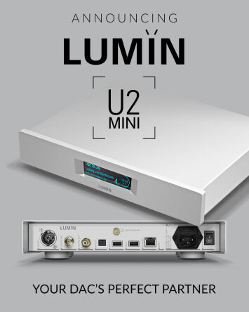Lumin U2 Mini - streamer i transport plików audio, MQA, DSD, Tidal, Qobuz, Spotify, TuneIn