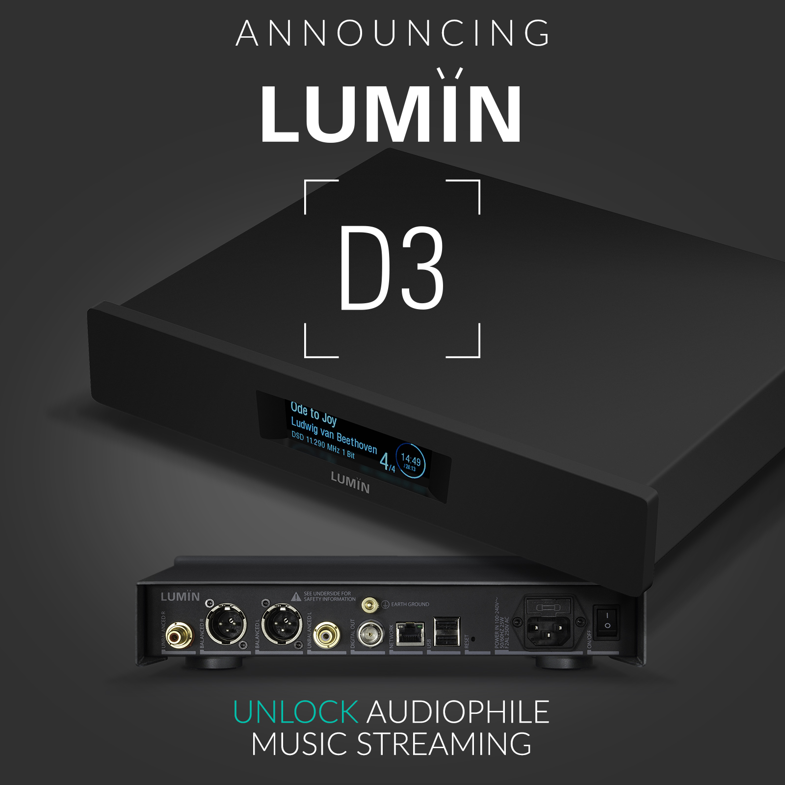 Lumin D3 Streamer plików audio